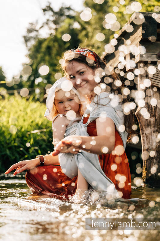 LennyLamb Water Ring Sling - Grey Mesh