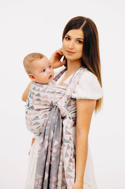 LennyLamb Woven Wrap - Eagle Rocks - Peak (cotton, bamboo viscose)