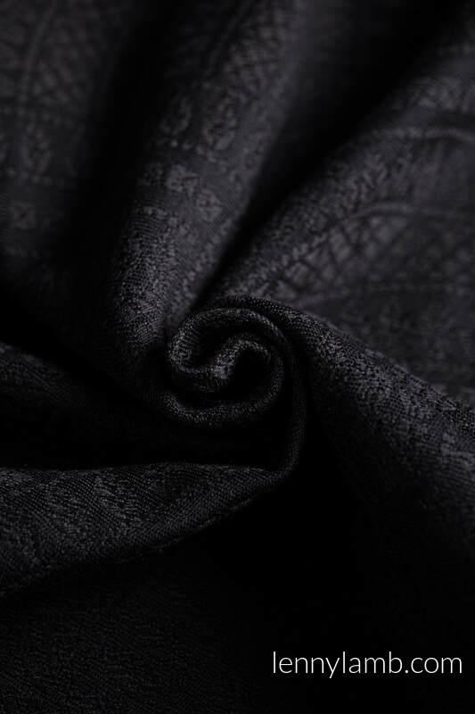 LennyHybrid Preschool size - Peacock's Tail Pitch Black (cotton & merino wool)