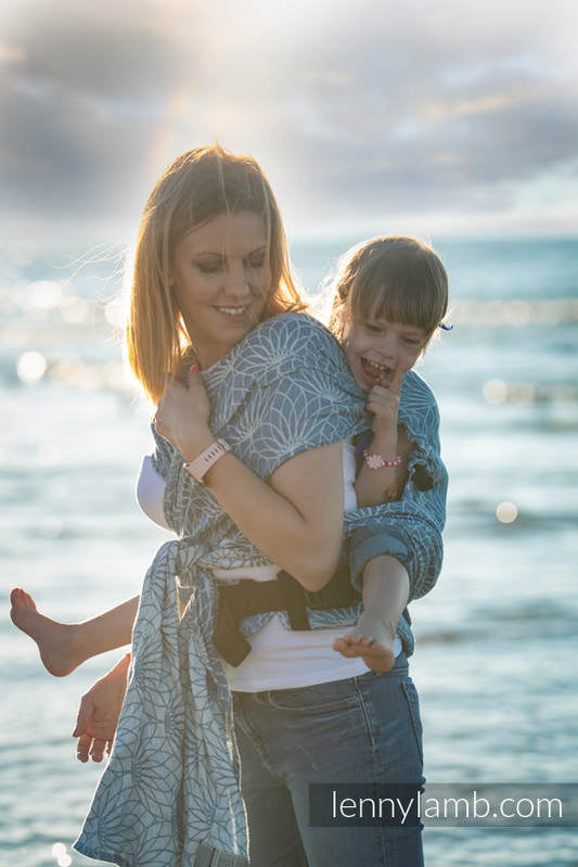 LennyHybrid Preschool size - Lotus Blue (100% linen)