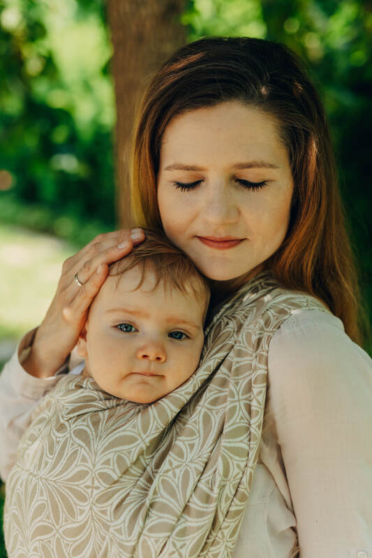 LennyLamb Woven Wrap - Infinity - Golden Hour (cotton, bamboo viscose)