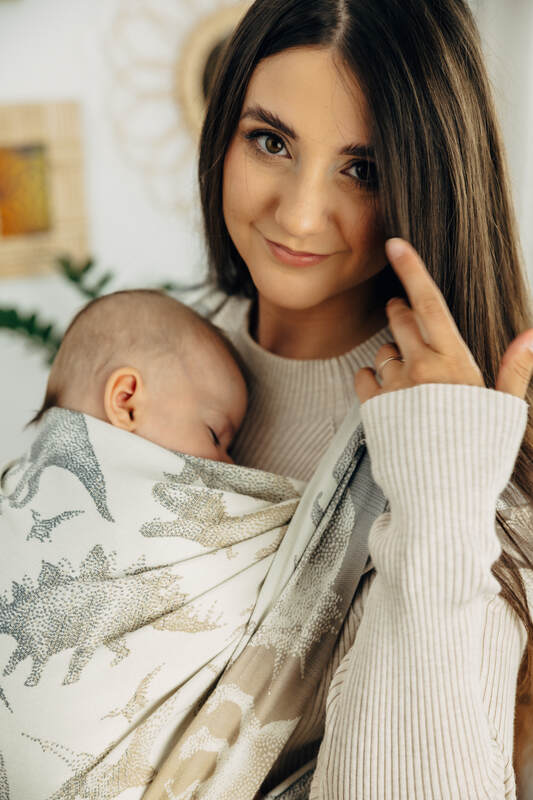 LennyLamb Woven Wrap - Jurassic Park - Ice Desert