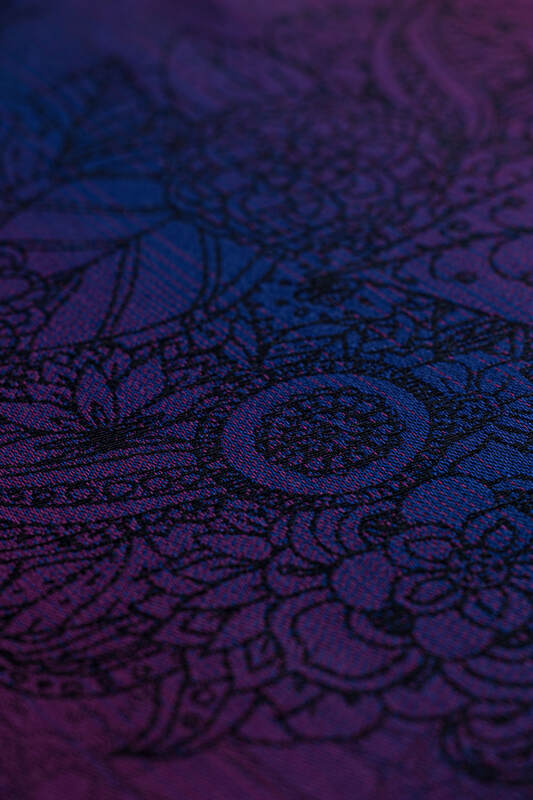 LennyLamb Woven Wrap - Wild Wine - Bouquet