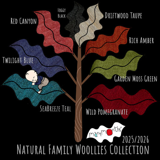 MaM/MaD Neck Tube Scarf - Driftwood Taupe (100% wool)