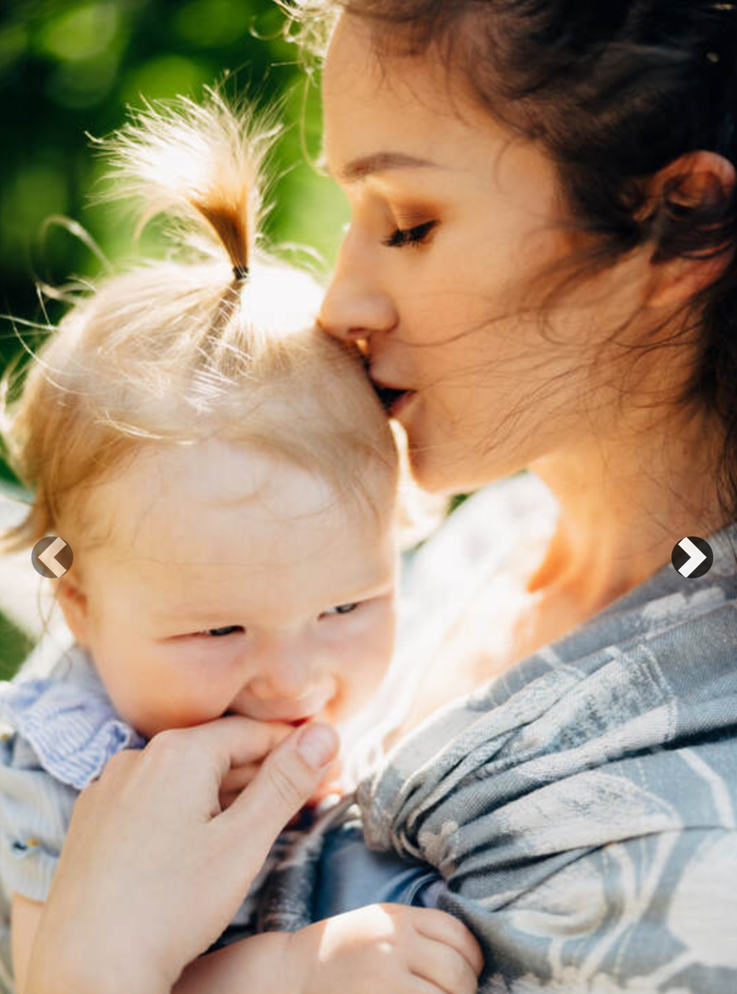 LennyLamb Ring Sling - Viridiflora Ash 100% linen