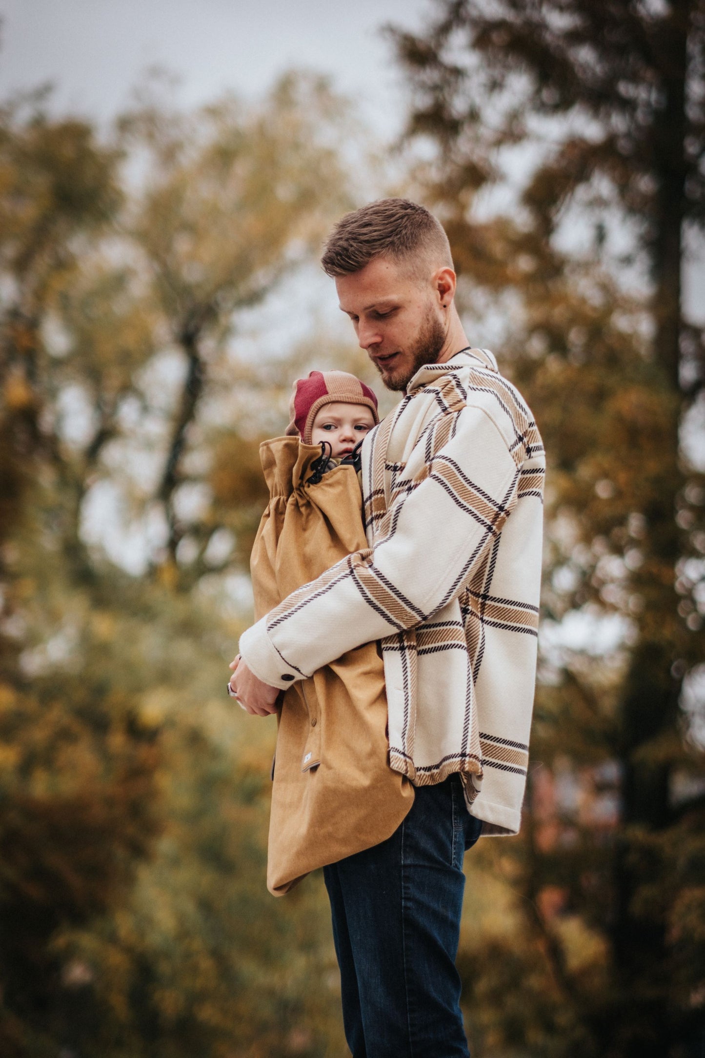 MaM 4-Season Deluxe FleX Babywearing Cover - Sun Kissed Harvest