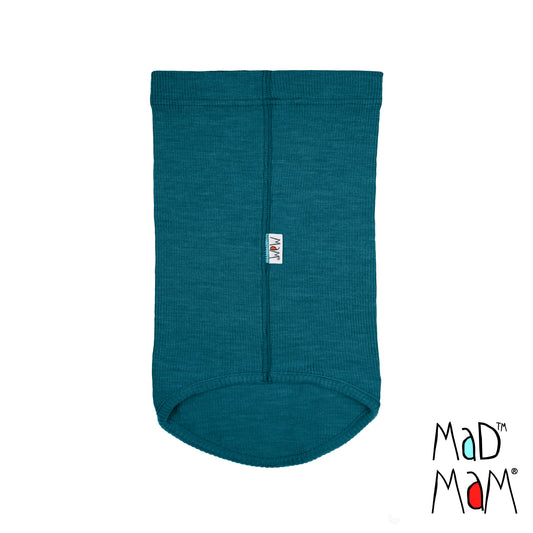 MaM/MaD Neck Tube Scarf - Seabreeze Teal (100% wool)