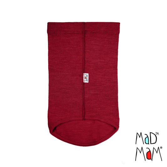 MaM/MaD Neck Tube Scarf - Wild Pomegranate (100% wool)