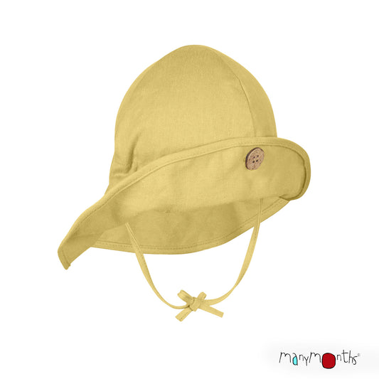 Adjustable Summer Hat Original (hemp&cotton) - Citron Curd