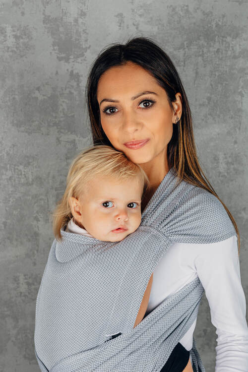 LennyHybrid - Little Herringbone Ombre Grey