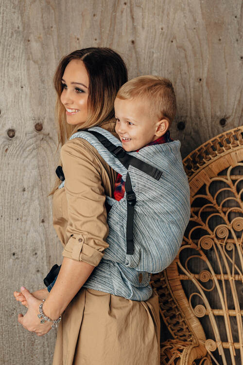 LennyLamb Preschool Carrier - Terra Rustle 100% linen