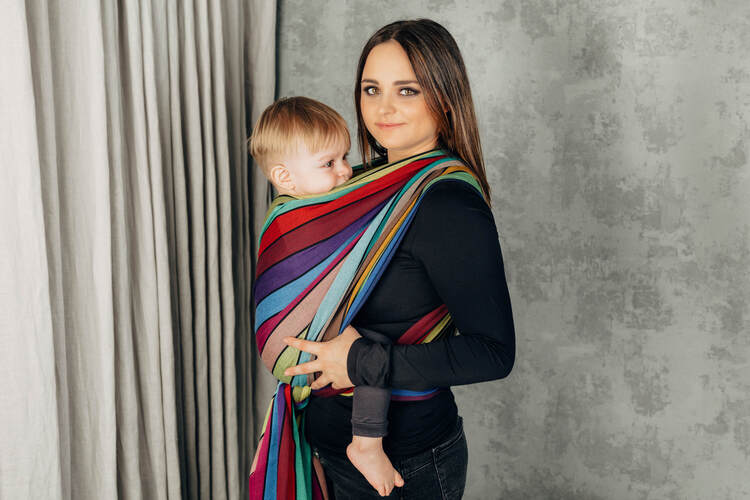 LennyLamb Woven Wrap - Carousel of Colors