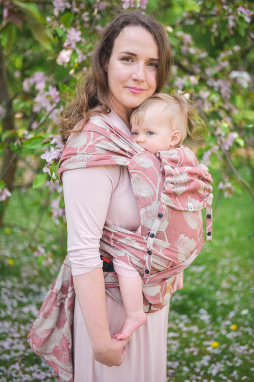 LennyHybrid - Viridiflora Coral Pink 100% linen