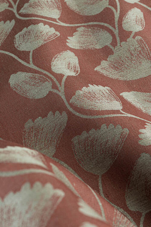 LennyHybrid - Viridiflora Coral Pink 100% linen