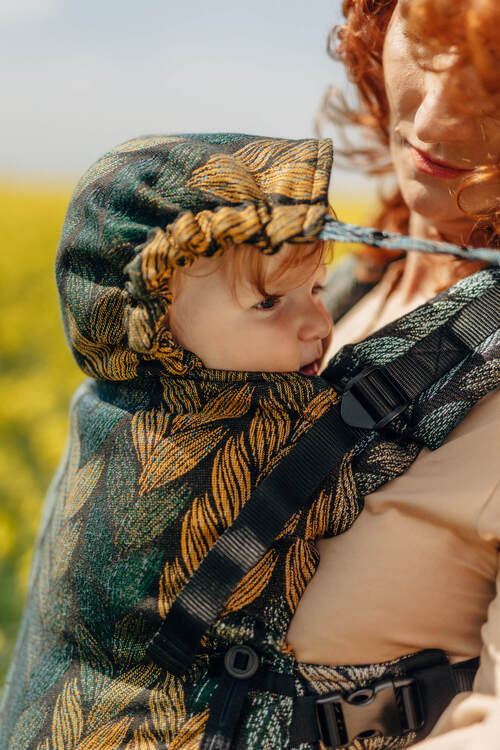 Lenny Lamb UpGrade Buckle Carrier - Between The Earth & The Sky - Bamboo & Cotton