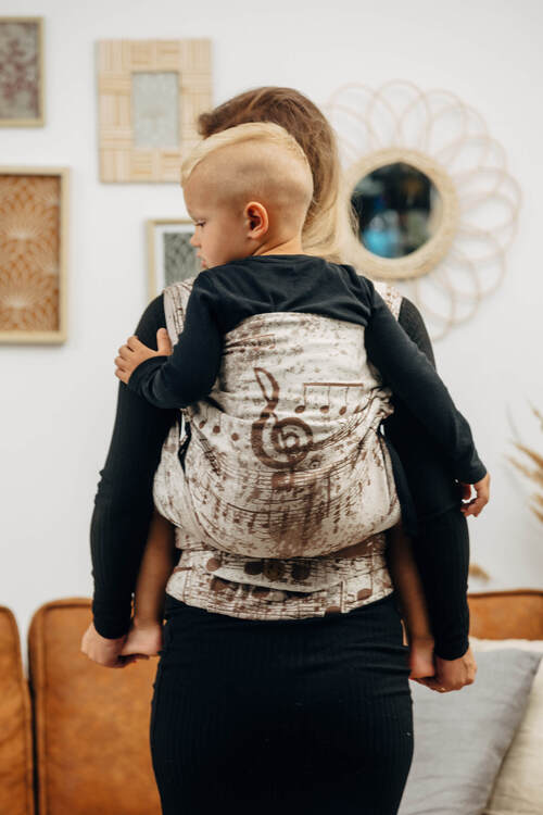 Lenny Lamb Hybrid Half Buckle Carrier, Preschool storrelse - Ombre Green
