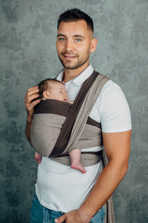 LennyLamb Woven Wrap - Hot Chocolate