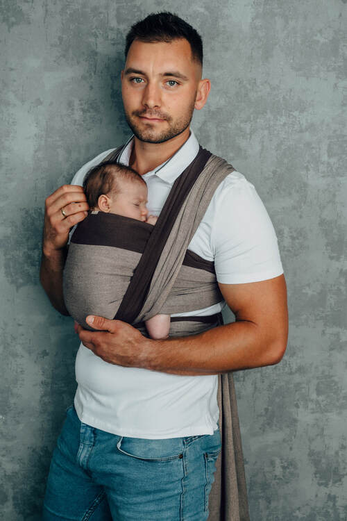 LennyLamb Woven Wrap - Hot Chocolate