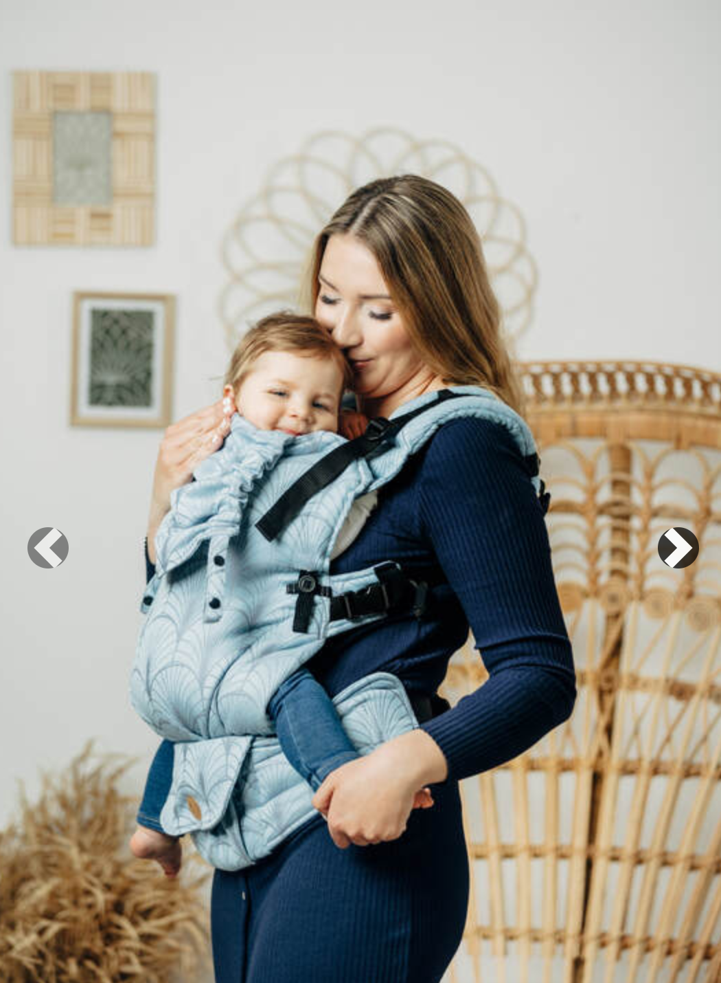 LennyLamb UpGrade Buckle Carrier - Wijngaard