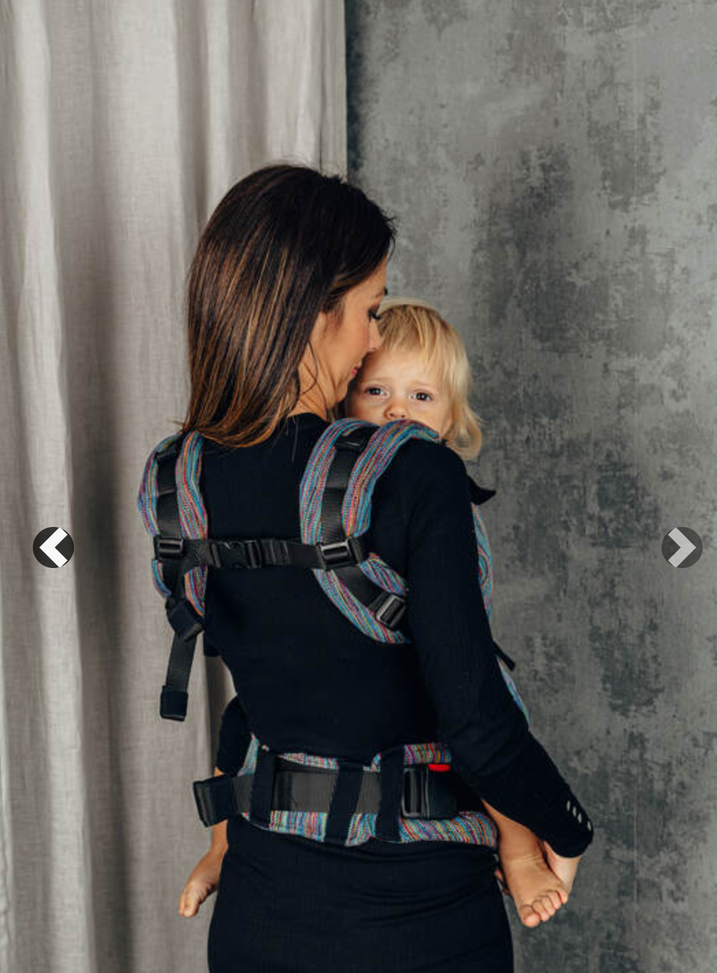 LennyLamb UpGrade Buckle Carrier - Colorful Wind