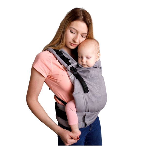 Kinder Hop Multi Grow Buckle Carrier - Grijs