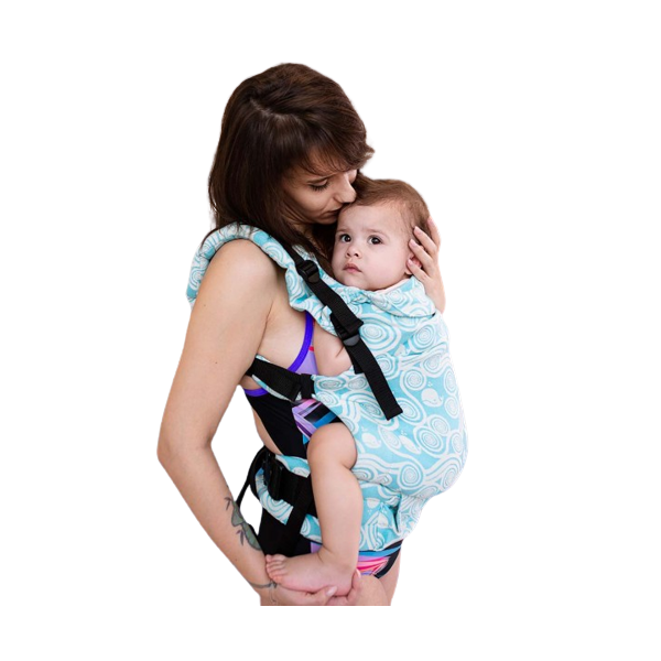 Kinder Hop Multi Grow Buckle Carrier - Sea Waves