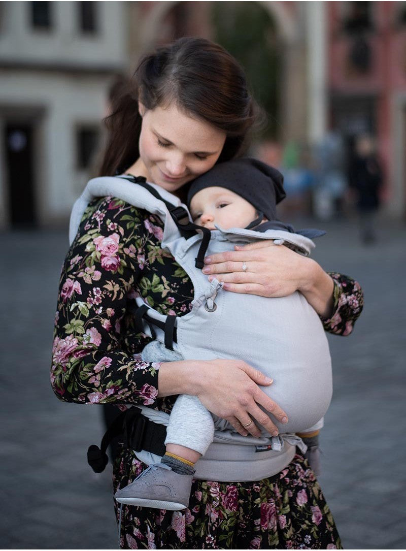 Kinder Hop Multi Soft Buckle Carrier - Ecru