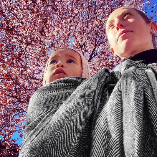 Didymos Woven Wrap - Twisted Lisca Anthracite