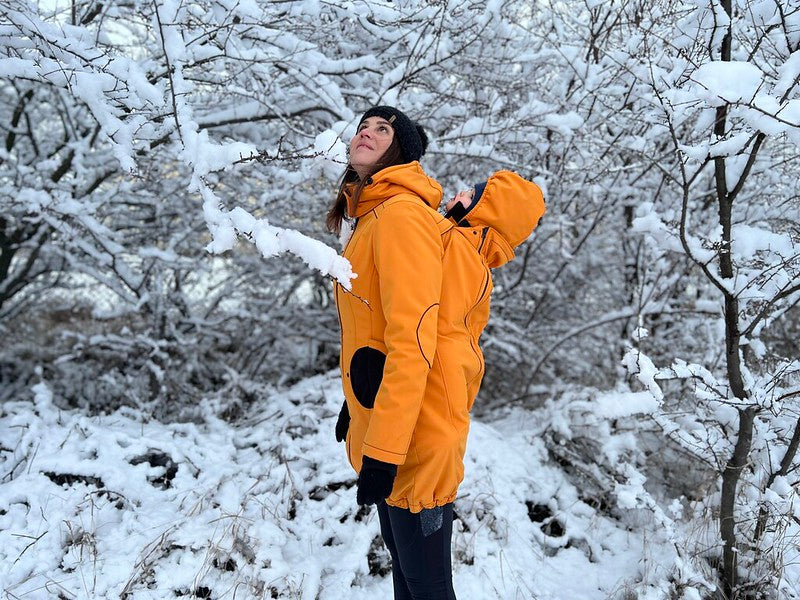 Winter babywearing coats