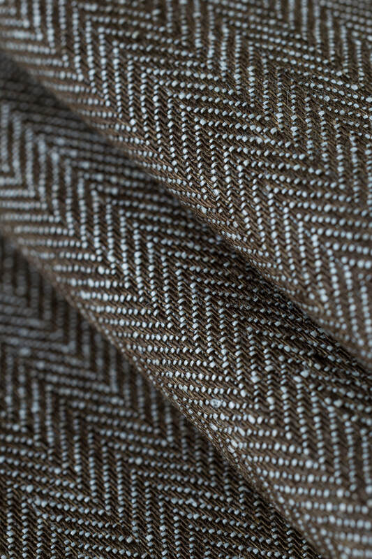 LennyLamb Woven Wrap - Arrow - Wood (100% linen)