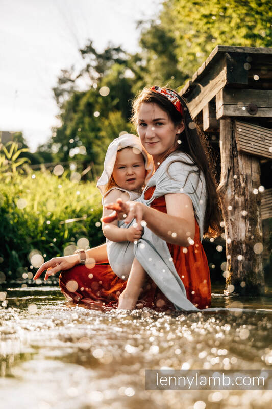 LennyLamb Water Ring Sling - Grey Mesh