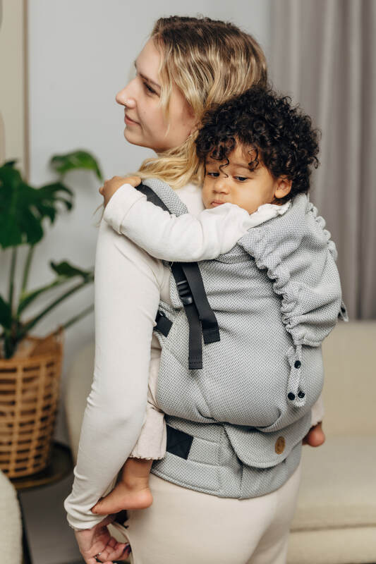 LennyPreschool - Little Herringbone Grey