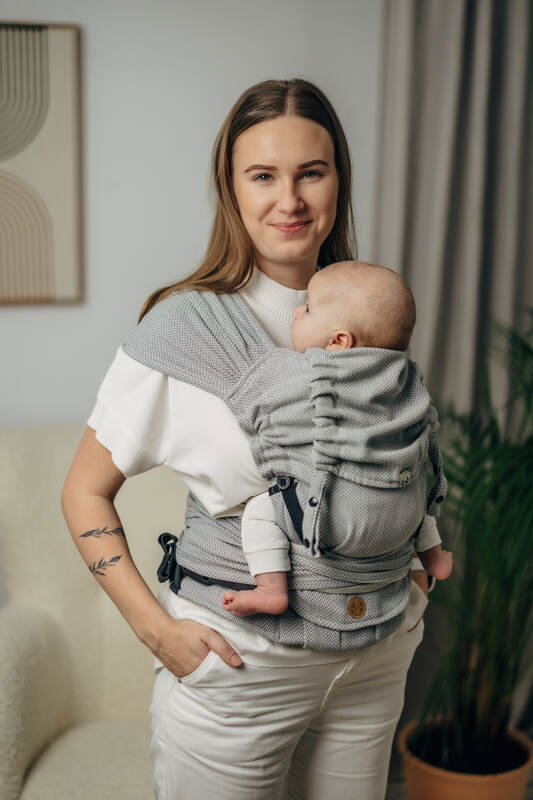LennyHybrid - Little Herringbone Grey