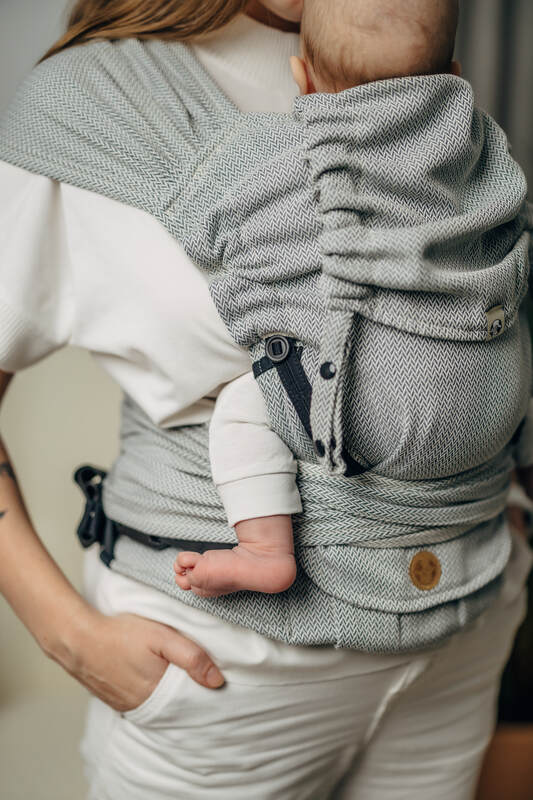 LennyHybrid - Little Herringbone Grey