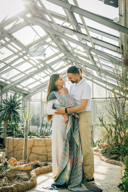 LennyLamb Woven Wrap - Tangled - Plait