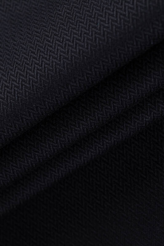 Ring Sling - Little Herringbone Ebony Black