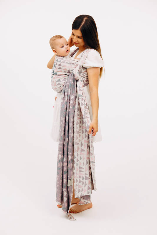 LennyLamb Woven Wrap - Eagle Rocks - Peak (cotton, bamboo viscose)