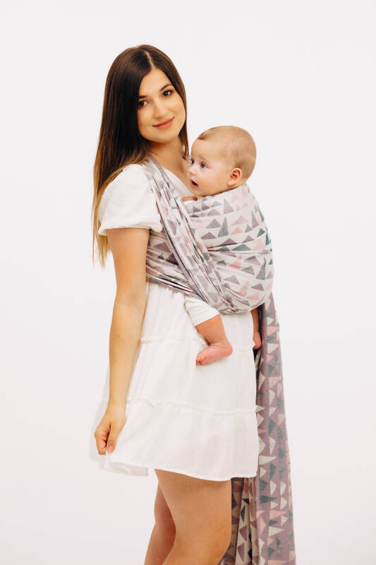 LennyLamb Woven Wrap - Eagle Rocks - Peak (cotton, bamboo viscose)