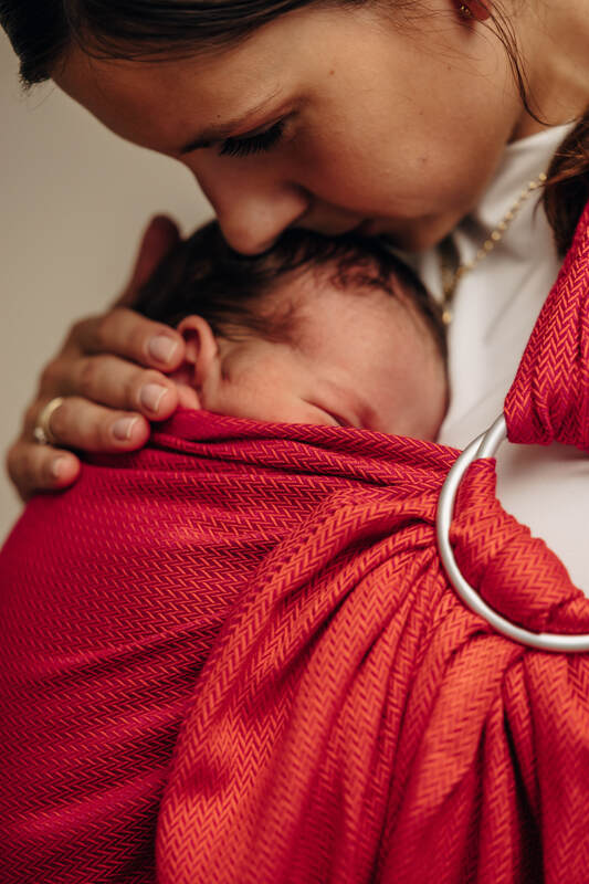 Ring Sling - Little Herringbone Sedona