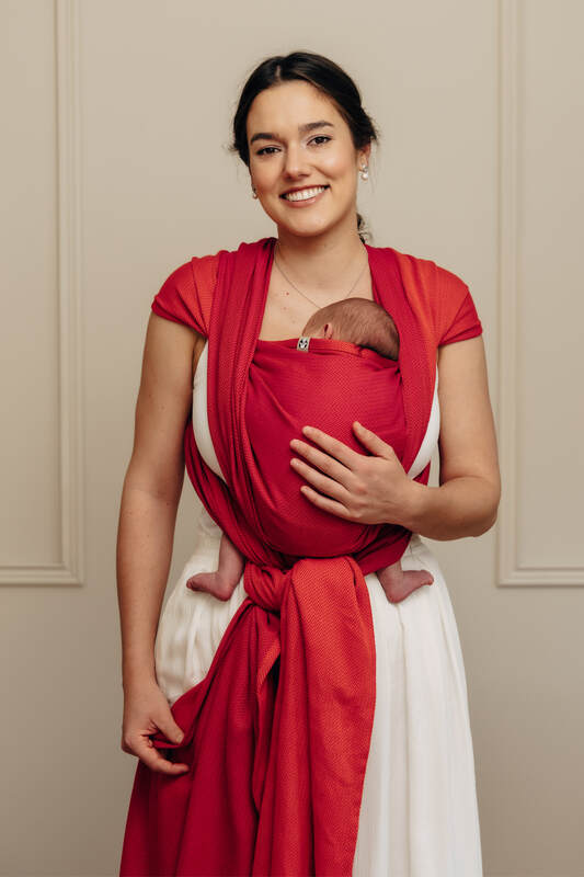 LennyLamb Woven Wrap - Little Herringbone Sedona
