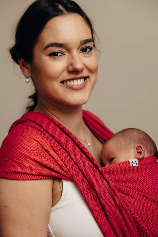 LennyLamb Woven Wrap - Little Herringbone Sedona