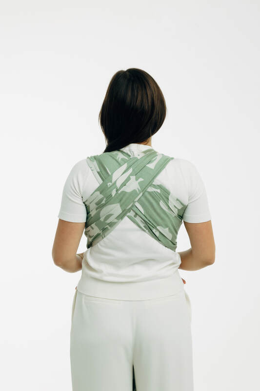 LennyLamb Woven Wrap - Birdy - Fly High (cotton, lyocell)