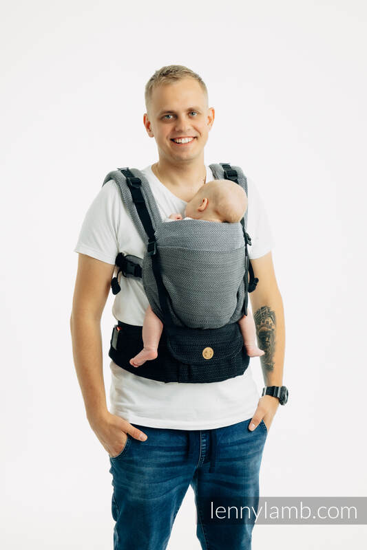 LennyUpGrade PRO - Little Herringbone Ombre Grey