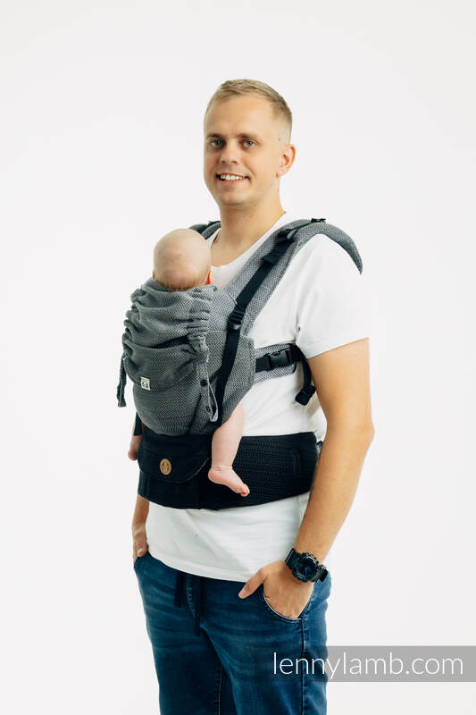 LennyUpGrade PRO - Little Herringbone Ombre Grey