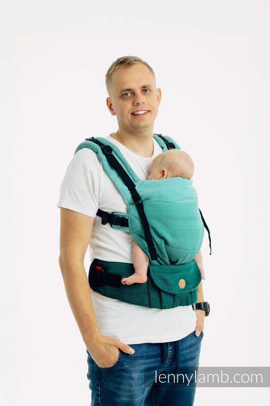 LennyUpGrade PRO - Little Herringbone Ombre Green