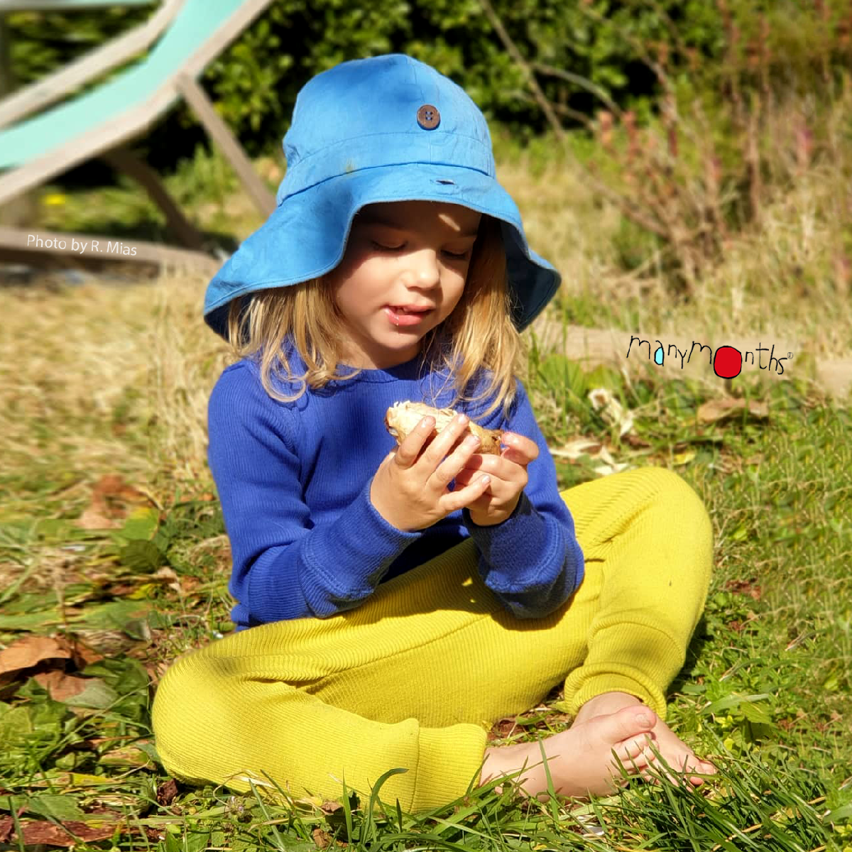 Adjustable Summer Hat Original (hemp&cotton) - Apricot Cheese