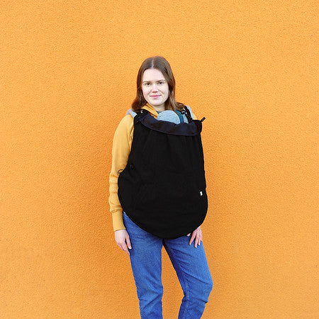 MaM Ultra Plus 2-in-1 Softshell FleX Babywearing Cover - Black