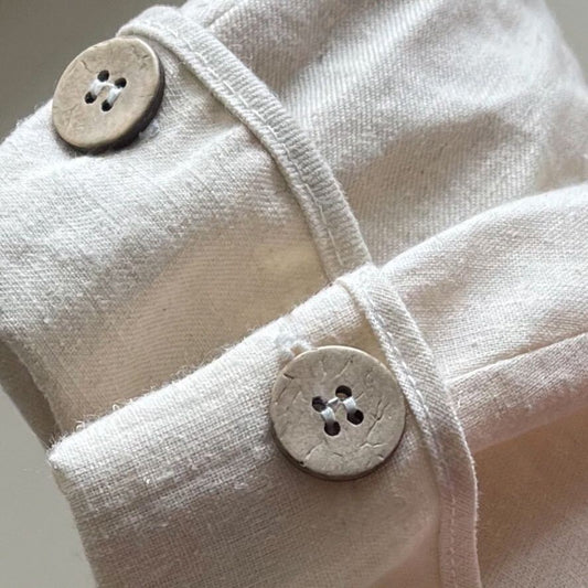 Adjustable Summer Hat Original (hemp&cotton) - Natural