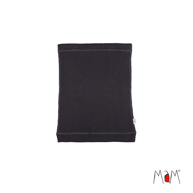 MaM/MaD Neck Tube Scarf - Foggy Black (100% wool)