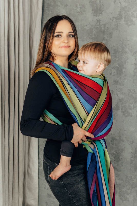 LennyLamb Woven Wrap - Carousel of Colors